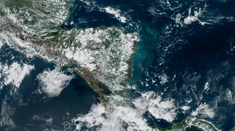 clima, ineter, pronostico, vaguada, nicaragua, peninsula, yucatan