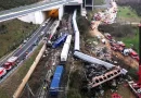 tragedia, grecia, choque, tren, muertos, heridos
