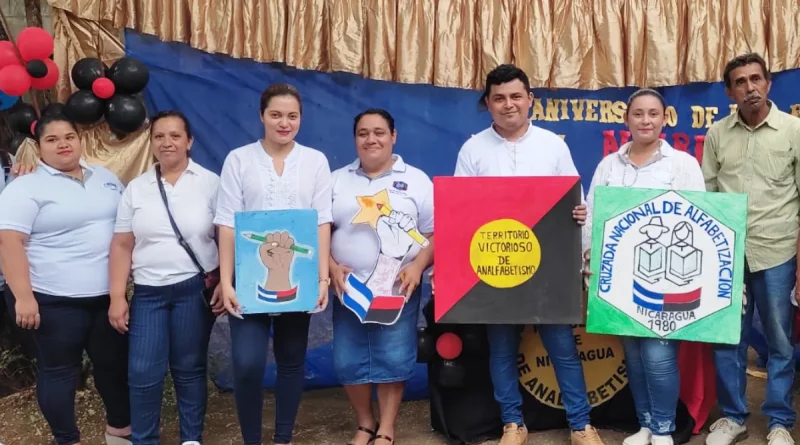 mined, ministerio de educación, nicaragua, jornada de alfabetización, alfabetización en nicaragua, educación nicaragua