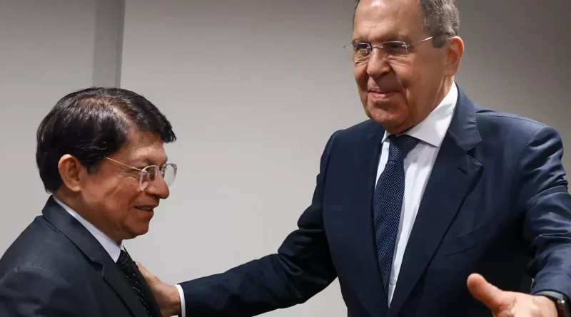 rusia, moscu, serguei lavrov, denis moncada, rusia, moscu,