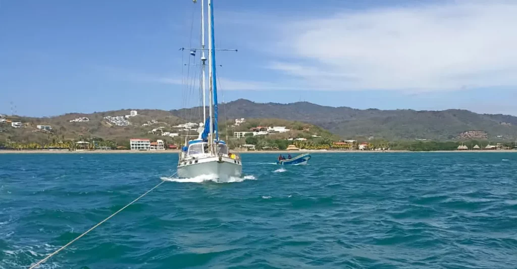 rescate, naval, nicaragua, san juan del sur, velero