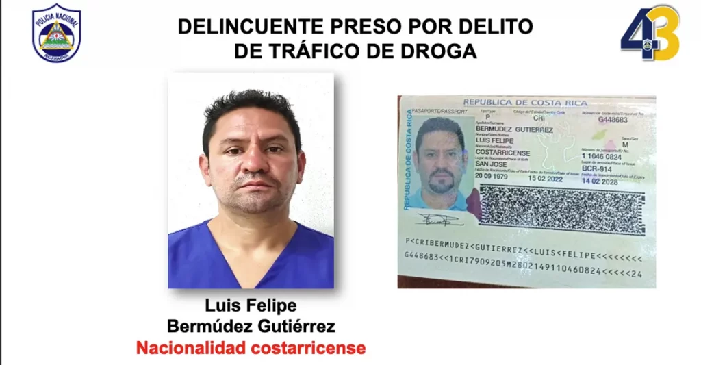 policia, nicaragua,quiebre, droga, rivas, furgon, cardenas, cocaina, millonario