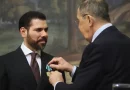 condecoracion, laureano, ortega, Serguei Lavrov, rusia, canciller, embajadora, alba, torres