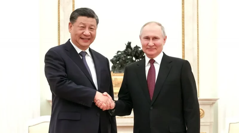 encuentro, rusia, vladimir ption, homologo, china, xi jimping, presidente de rusdia, presidente de china, manfa¡datarios