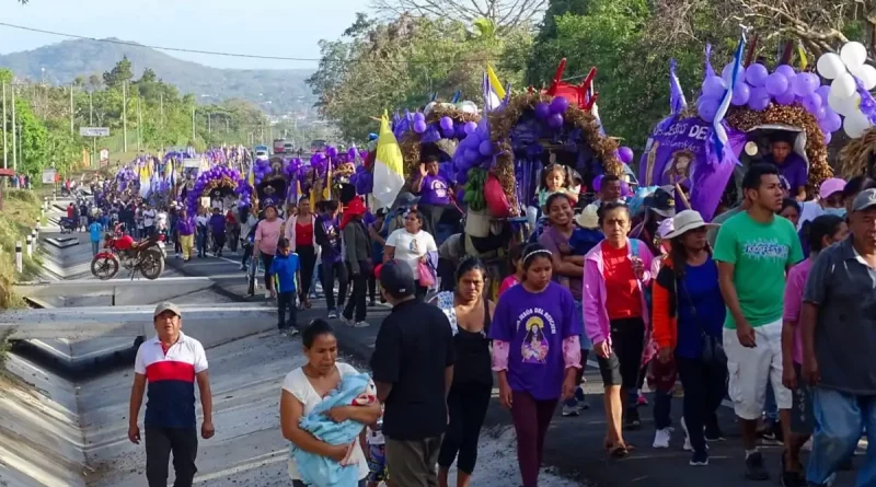 carretas, peregrinos, peregrinas, Masaya, Rivas, rumbo, salen, santurario, Jesús, rescate, popoyuapa, salen,