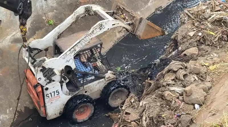 limpieza de cauces, managua, nicaragua, alcaldia de managua,