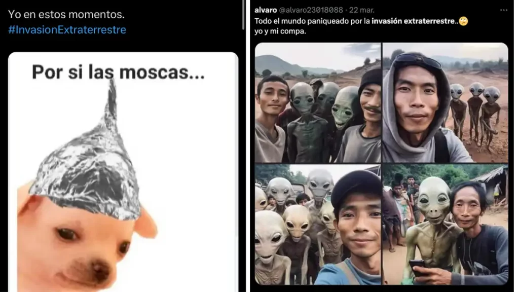 memes, invasión, supuesta, extraterrestre, 23, marzo, predijo, viajero, tiempo, 