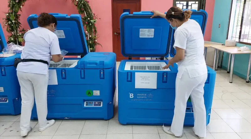 MINSA, puestos, Managua, equipos, refrigeración, MINSA, entrega, personal, representantes,