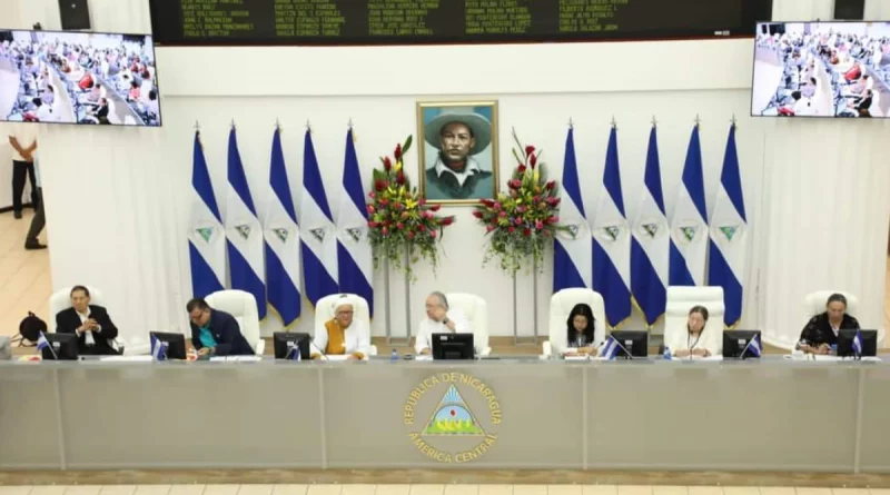 asamblea nacional, nicaragua, dia de la paz, paz