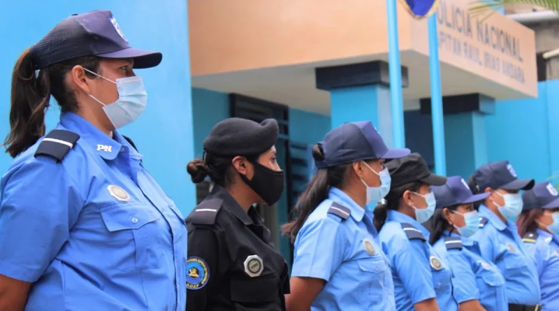 nicaragua, policia de nicaragua, policia nacional, mujeres