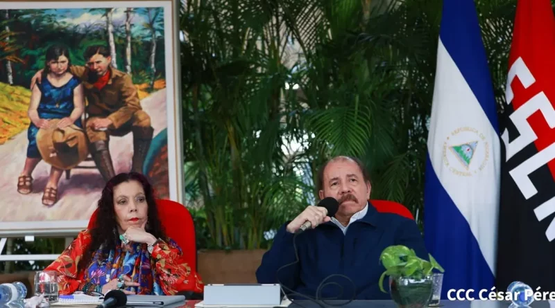 daniel ortega, rosario murillo, mensaje, nacion, nicaragua, dia nacional, paz