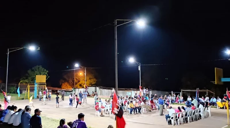 nueva guinea, nicaragua, iluminacion, enatrel, luz electrica