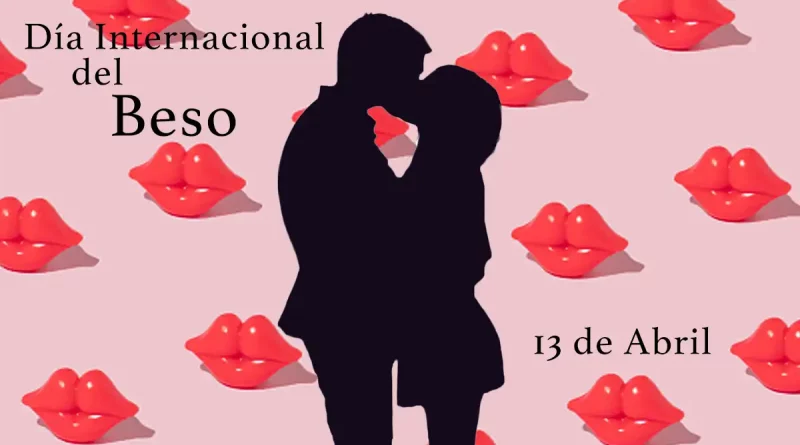 beso, día, internacional, celebración, pareja, besando, pico, diste, dar, origen,