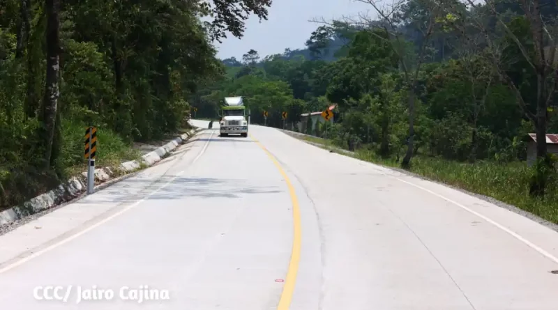 carreteras nicaragua, carretera, rosita, bonanza, triangulo minero,mti,