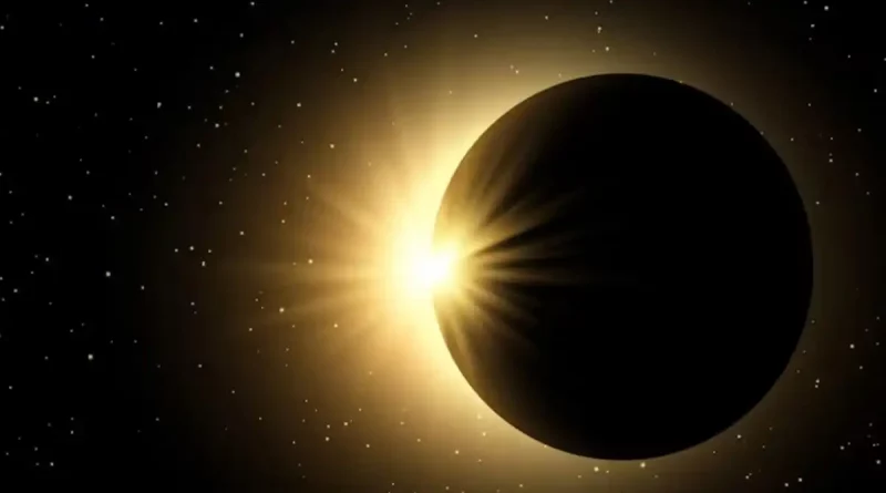 eclipse, solar, híbrido, 2023, fenómeno, vivo, hora, ver, evento, astronómico, inusual,