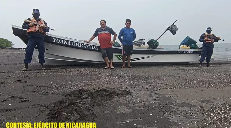 pesca ilegal, ejercito nicaragua, fuerza naval,