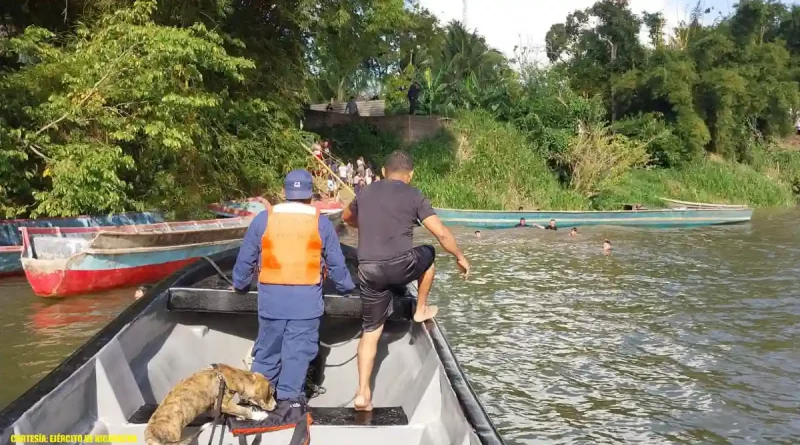 rio mico, el rama, ejercito de nicaragua, nicaragua, fuerza naval, costa caribe de nicaragua,