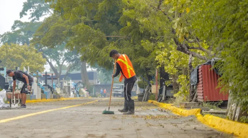 alcaldía de managua, remozamiento, cementerio, periférico, managua, mantenimiento