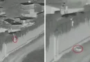 niño, 4, años, arrojan, cruzar, muro, fronterizo, EE.UU., intento, menor, pequeño, desde, cámaras, video, captan, momento,