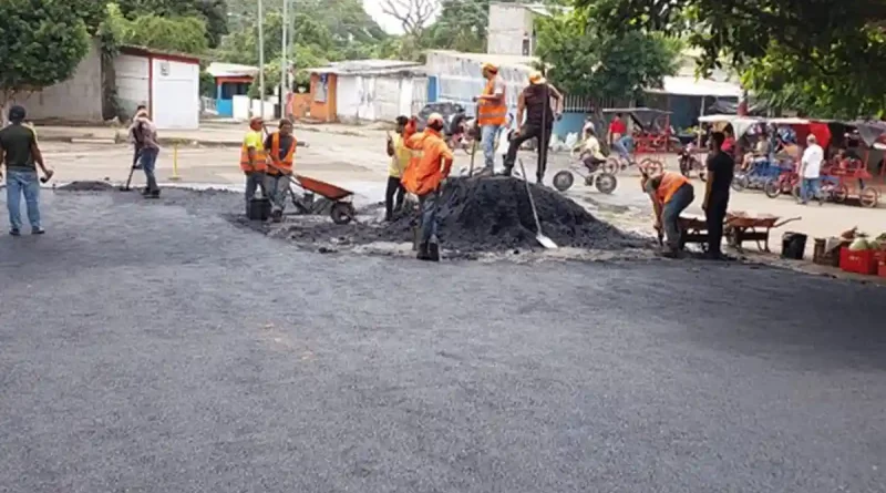 san marcos, carazo, nuevas calles, proyectos, nicaragua,