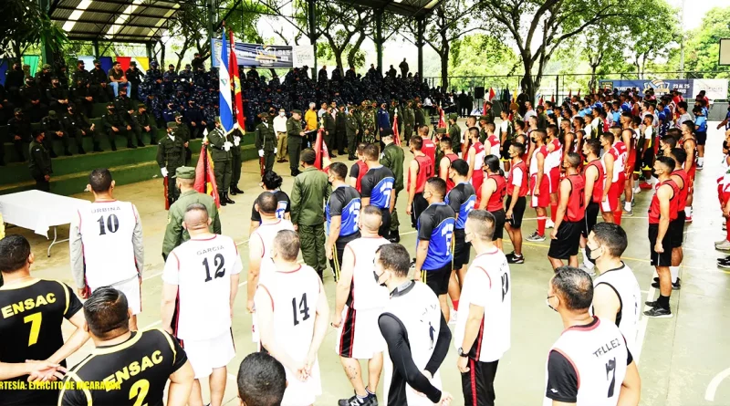 ejército de nicaragua, voleibol, campeonato, clausura, deporte