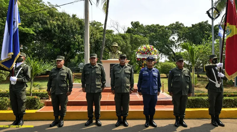 ejército de nicaragua, comandante, germán pomares ordoñez, nicaragua, comandante, conmemoración