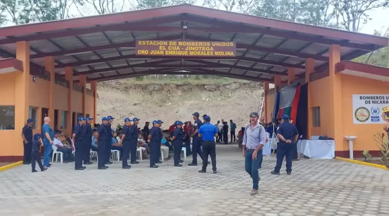 bomberos, estacion de bomberos, el cua, jinotega,