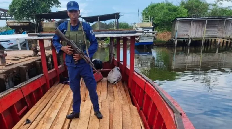 ejército de nicaragua, madera, operativo, costa caribe, norte, operación