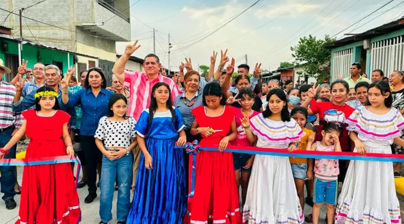 inauguración, calles, alcaldia, esteli, puente