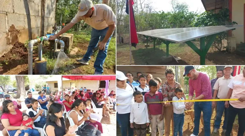 los diaz, pozo de agua potable, agua potable, diriamba, carazo, nicaragua, enacal,