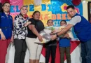 ministerio, familia, entrega, paquetes, alimenticios, madres, managua, distrito, cuatro