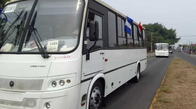 buses, rusos, leon, nicaragua, transporte, colectivo