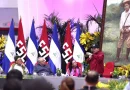 daniel ortega, discurso, olof palme, nicaragua, augusto cesar sandino, rosario murillo