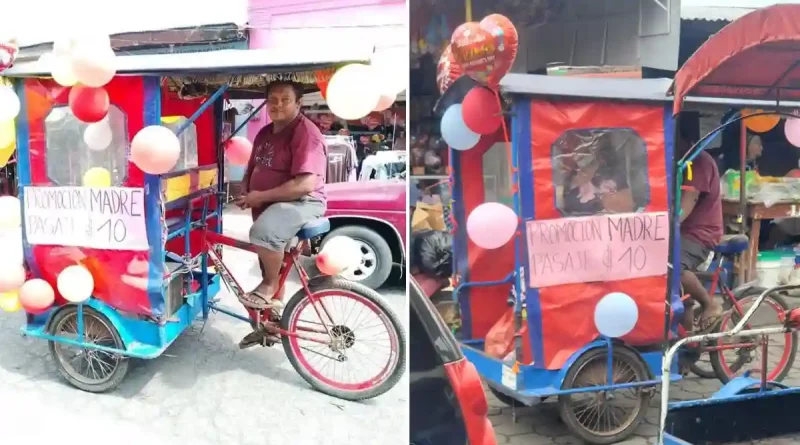 dia de las madres, chinandega, triciclero, nicaragua, descuento,