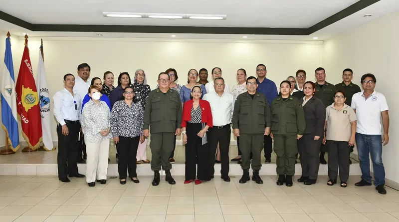 ejercito de nicaragua, ejercito, defensoria, defensoria publica, firma de cooperacion,