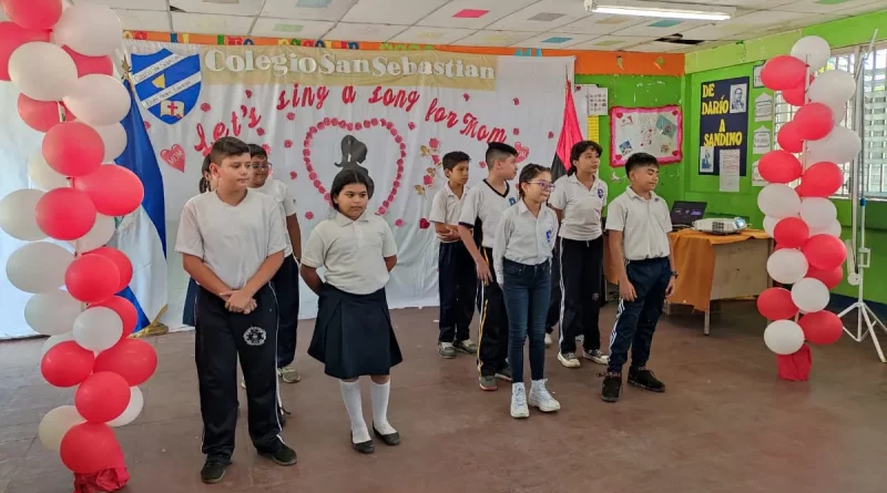 recital, dia de las madres, managua, nicaragua, mined, ministerio de educacion, Colegio Público San Sebastian