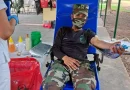 nicaragua, ejercito, donación voluntaria de sangre, esteli, donacion de sangre, efectivos militares, sangre, banco de sangre,