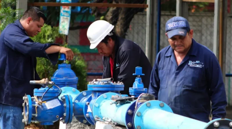 pozo, villa don bosco, agua, potable, enacal, managua, nota de prensa, noticias, abastecimiento