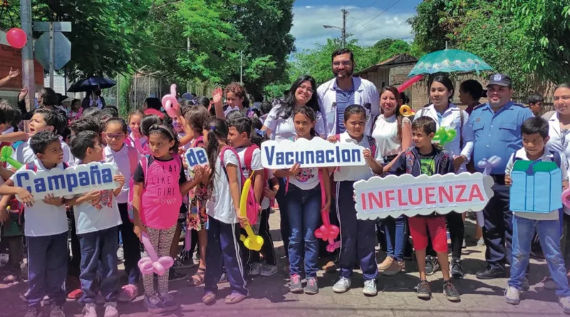 campaña vacunación, influenza, jornada, nicaragua, informacion