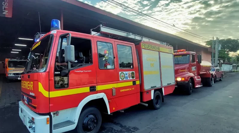 bomberos, nicaragua, san benido, tipitapa, camiones de bomberos,