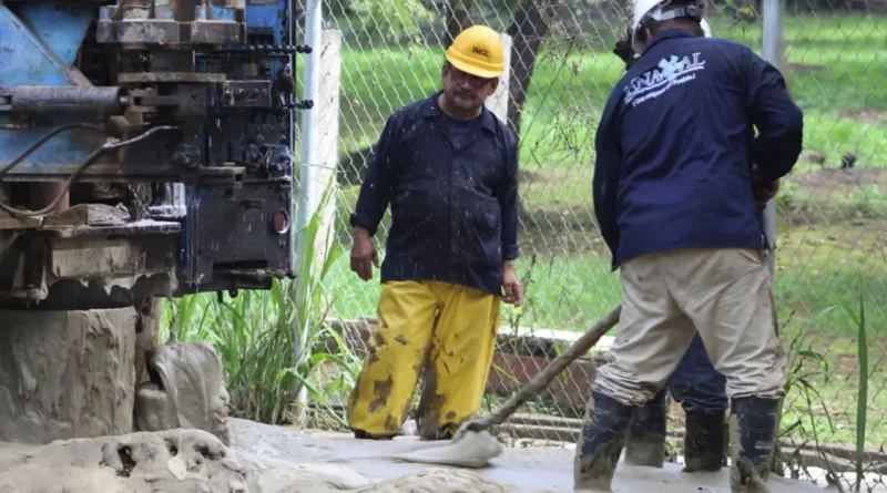 enacal, pozo, managua, construcción, perforacion, abastecimiento, agua potable