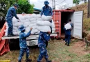 ejército de nicaragua, costa caribe sur, nicaragua, ejercito de nicaragua, descarga de paquetes, bluefields, mined,