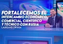 entrevista, laureano ortega, canal 4, revista en vivo, nicaragua, federación, rusia, foro, económico, internacional, san petersburgo