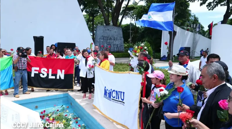 carlos fonseca, frente sandinista, natalicio, nicaragua, asamblea de nicaragua, gustavo porras,