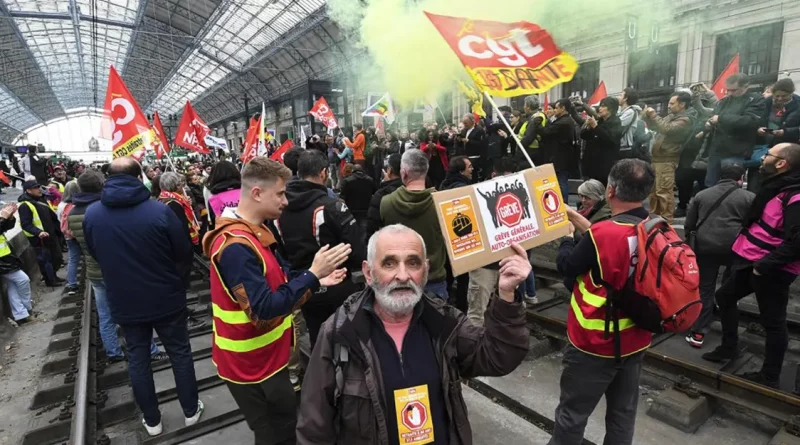 francia, protestas, reforma, jubilatoria, sindicatos, macron