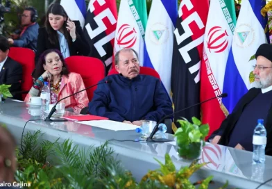 daniel ortega, rosario murillo, presidente de iran, iran, ebrahim raisi,