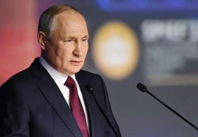 Putin, Vladimir, presidente, Ruso, Rusia, mundo, dejado, existir, neocolonial, sistema, discurso, sesión, plenaria, SPIEF