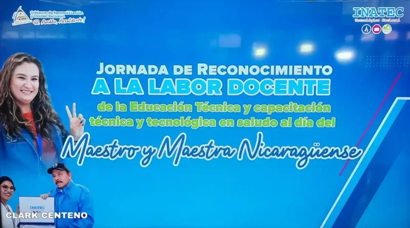 inatec, tecnologico nacional, docentes, dia del maestro,