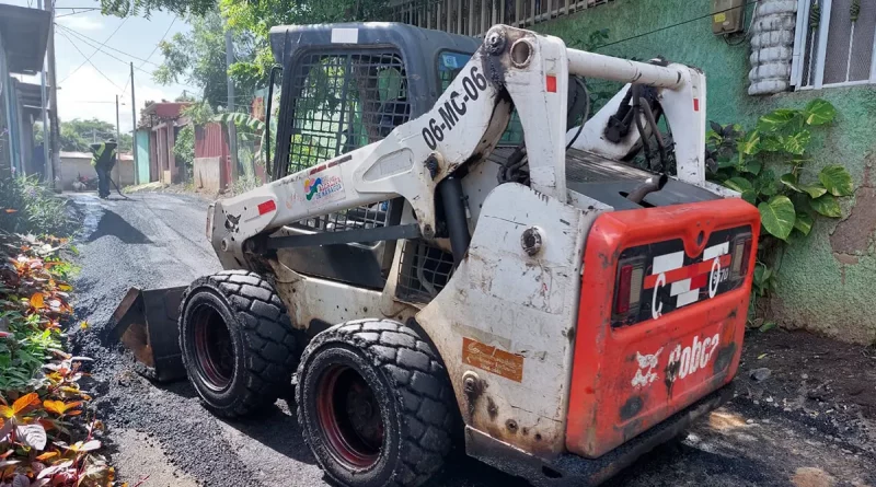 nicaragua, managua, alcaldía, mejoramiento, calles para el pueblo, alcaldía