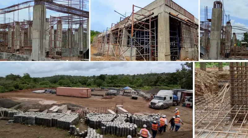 hospital, avanza, continua, departamental, Nueva, Guinea, construcción, obras, curso, encuentran, salud, Nicaragua,